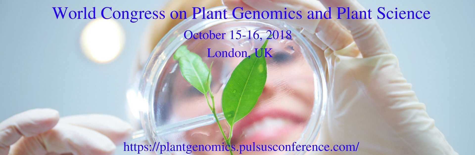 World Congress on Plant Genomics and Plant Science